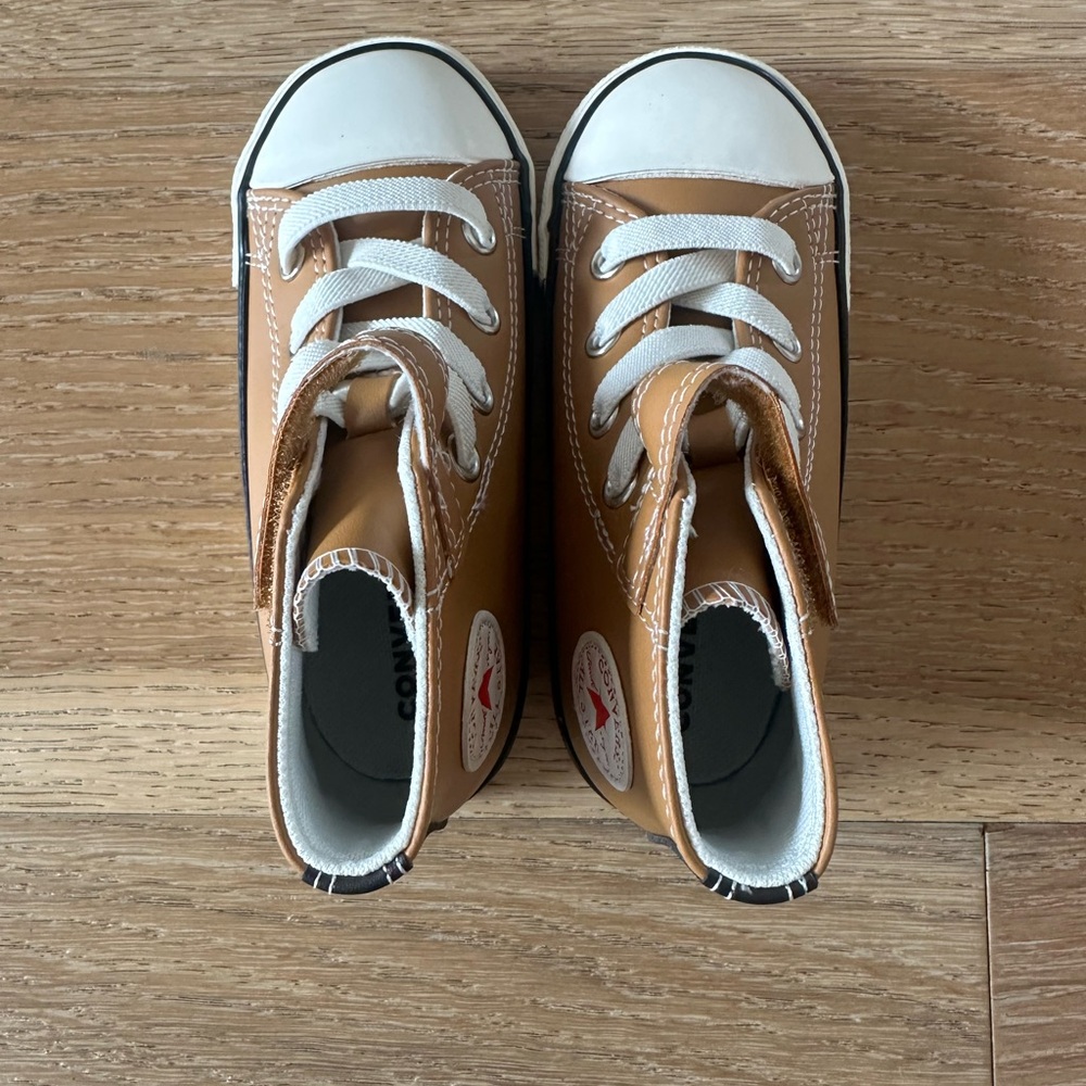 Converse Kids Sneakers - Brown and White